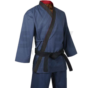 Uniforme de Práctica de Sambo con Logotipo Frontal Personalizado, 100% Algodón, Secado Rápido, Transpirable, Conjunto de Artes Marciales Rusas - Product Image 2