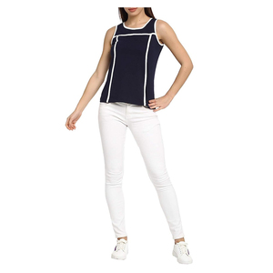 Chaleco Deportivo para Mujer, de Secado Rápido, Absorbente de Humedad, Cuello Redondo, Corte Holgado, para Gimnasio - Product Image 4