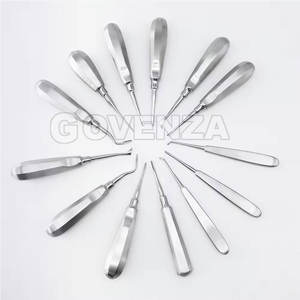 Kit de 13 Piezas de Elevadores y Pinzas Dentales Profesionales de Acero Inoxidable - Juego de Instrumentos Quirúrgicos para Extracción Dental OEM Personalizado - Product Image 5