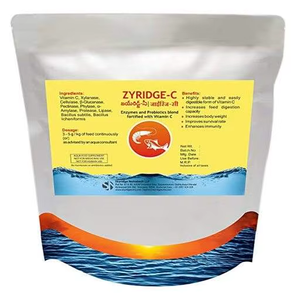ZYRIDGE-C Fortified <b>Feed</b> <b>Additives</b> Aqua Livestock Enzymes Probiotics Blend Enhanced Vitamin C Immune Support Growth Telangana - Product Image 2