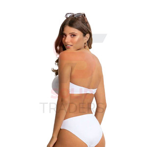 Solid Trader Classic Elegant Silhouette Slim Fit Design High Quality Elastic Fabric Professional Beach Outfit Women Beachwere - Product Image 3