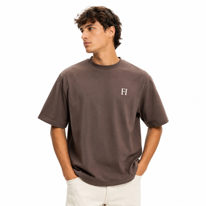 Camisetas de Hombre al por Mayor, Cuello Redondo, Corte Holgado, Transpirables, Personalizadas, Manga Corta, Algodón, Estilo Y2K, Marca Privada - Product Image 4