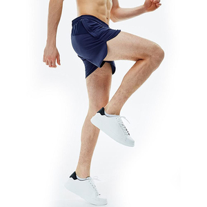 Pantalones Cortos Deportivos para Hombre con Abertura Lateral, de Secado Rápido, para Gimnasio, Entrenamiento y Deportes - Product Image 2