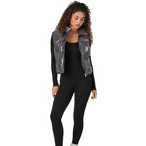 Vente directe usine – Nouveauté : Gilet d'hiver sans manches pour femme, personnalisé, en tricot matelassé, respirant, doublé laine, épais - Product Image 2