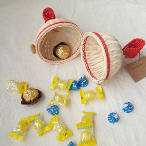 Panier en rotin de style bohème, écologique, petit, en forme de tente de cirque, pour les jouets et les vêtements des enfants, faible MOQ, vente en gros en provenance du Vietnam - Product Image 5