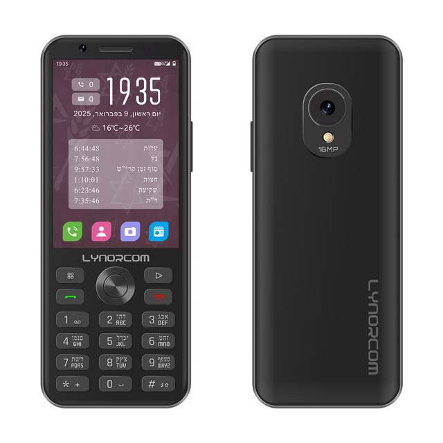 4G Button Smartphone, Dual SIM Dual Standby, 4/6GB RAM and 64/128GB ROM, Octa -core 3.5-inch HD Touch Screen, Kosher Phone