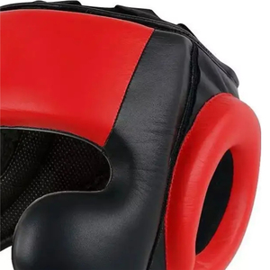 Wholesale High Quality Customized Leather Boxing <b>Head</b> Guard for Taekwondo & Kudo <b>Training</b>-Breathable Lightweight Protective - Product Image 4