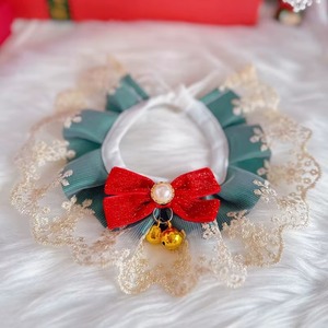 Collares Navideños para Mascotas, Decoraciones Navideñas para Perros y Gatos, Collares de Encaje Tejido, Bufanda de Lana, Regalo de Año Nuevo, Accesorios para Perros y Gatos - Product Image 6