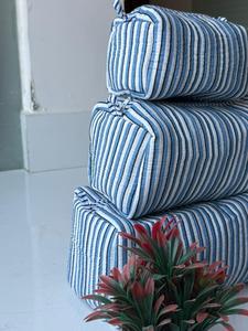 Large Travel Pouch Set Soft Durable Lightweight Eco-Friendly Pure Cotton Toiletry <b>Bag</b> Fabric Hand Block Printed <b>Make</b> <b>up</b> Pouch - Product Image 3