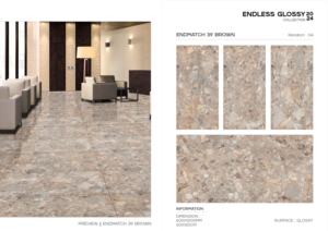 Baldosa de Porcelana Pulida de Primera Calidad, Acabado Brillante, Formato Grande 600x1200, para Paredes y Pisos, Diseño Moderno para Interiores y Exteriores - Product Image 2