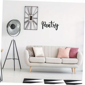 CIFbuy Decorazione Moderna per Dispensa Cucina, Decorazione Murale in Alluminio per la Casa con Motivo Incorniciato, Insegna in Metallo Verniciato a Forno per Arte Murale Interna - Product Image 6