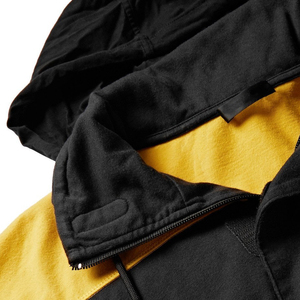 Hoodie Homme Demi-Zip à Blocs de Couleurs, Nouveau Style, Personnalisable, en Polyester et Coton, Haute Qualité, Meilleures Ventes - Product Image 6