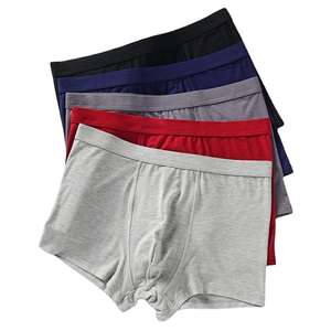 Ropa Interior Personalizada para Hombre, 100% Fibra de Bambú, Antibacteriana, Transpirable, Sin Costuras, Corte Medio, Tallas Personalizadas, Logotipo Personalizado ODM - Product Image 1