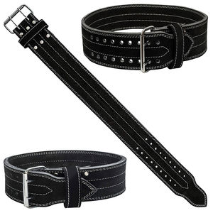 Ceinture de musculation 13 mm avec boucle à levier double ardillon, robuste, pour entraînement de force - Product Image 3