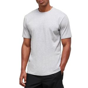 เสื้อเชิ้ตผู้ชายผ้าฝ้าย 100% ดีไซน์เรียบง่าย สวมใส่สบาย เหมาะสำหรับวิ่งออกกำลังกาย คอทรงกลม ลดราคาจากโรงงาน - Product Image 1