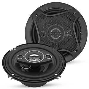 Par de Altavoces Coaxiales de 2 Vías para Puerta de Coche, 5 Núcleos, 6 Pulgadas, 500 W, 4 Ohmios, con Super Tweeter - Product Image 1