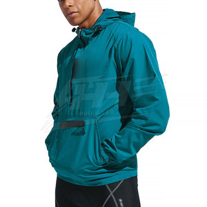 2026 Waterproof <b>Lightweight</b> <b>Running</b> Men Outdoor Windbreaker Half Zipper <b>Jacket</b> Breathable Sports Wear - Product Image 2