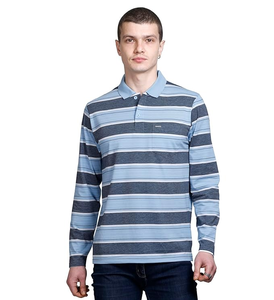 Camisas Polo Casuales para Hombre, Cómodas, de Lujo, Cuello Camisero, Manga Larga, Transpirables, Diseño Personalizado, Corte Ajustado - Product Image 1
