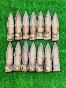 Cuchillo de hoja fija personalizable para camping en la naturaleza con funda y mango de hueso, para supervivencia al aire libre, caza y estilo vaquero, compatible con OEM, lote. - Product Image 4