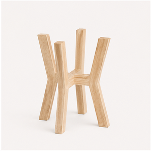 Unique Design Wooden Plant Stand Indoor Flower <b>Pot</b> <b>Holder</b> and Minimalist Home Decor Display Rack for Living Room and Office - Product Image 2