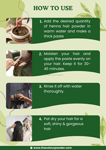 Poudre de henné Mehndi Premium – Formule à teinte foncée, qualité artistique pour le corps, poudre fine triplement filtrée - Product Image 5