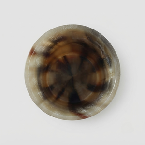 Gobelet en corne de buffle écologique naturel avec base en bois, fabriqué à la main, par REHMAN CRAFT - Product Image 2