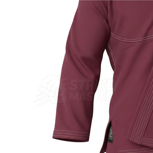 Kimono de Judo et BJJ en Coton Marron 100% Durable, Coupe Classique, avec Ceinture Blanche – Uniforme de BJJ de Haute Qualité pour une Mobilité Optimale - Product Image 3