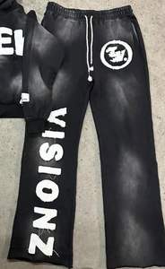 Conjuntos Deportivos Casuales Personalizados de Alta Calidad, Lisos, Vintage, Unisex, de Gran Venta, con Tela de Alto GSM - Product Image 5