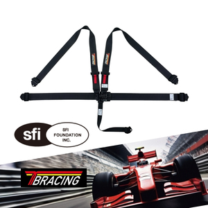 เข็มขัดนิรภัยสำหรับรถแข่ง SF-502 ระดับมืออาชีพ ได้รับการรับรองมาตรฐาน SFI 16.1 ตัวปรับขนาดเหล็ก 3 นิ้ว รับผลิตแบบ OEM ODM พร้อมบริการสกรีนโลโก้ตามสั่ง - Product Image 1