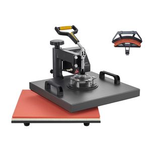 Pressa a Caldo Digitale 2-in-1 da 15x15 Pollici per Trasferimento Termico e Cappelli, con Apertura a 360 Gradi per Stampa su T-Shirt - Product Image 1