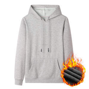 Sweat-shirt à capuche unisexe surdimensionné pour homme avec capuche en peluche, imprimé streetwear personnalisé, style hip-hop, vêtements pour homme - Product Image 1