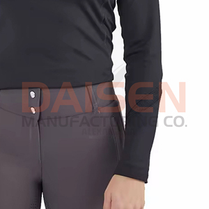 Women Lightweight Riding Shirt <b>Long</b> <b>Sleeve</b> Breathable Athletic Top Suitable for Equestrian Sports Activities - Product Image 5