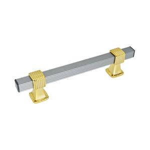 Light Luxury Modern Furniture <b>Handles</b> Simple Two-Color Spliced Small Hardware Knobs for Cabinets Shoe Cabinets Z/F GLOBAL EXPORT - Product Image 3