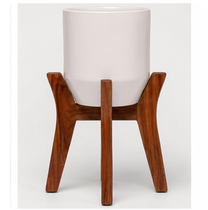 Supports de plantes modernes en bois massif pour salon et balcon – Ensemble de décoration intérieure – Prix le plus bas pour les fournisseurs en gros - Product Image 2
