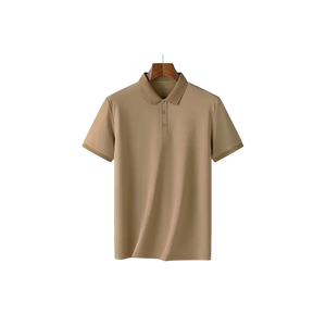Polo de Primera Calidad para Hombre, Color Sólido, Transpirable, Mezcla de Algodón, Manga Corta, Camiseta Casual de Golf, Logotipo Personalizado, Proveedor Mayorista - Product Image 2