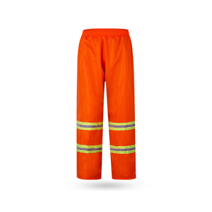 Breathable Cotton Comfortable Unisex Safety Wear High Visibility ANSI Class 2 <b>Waterproof</b> Customized Logo Uniform - Product Image 3