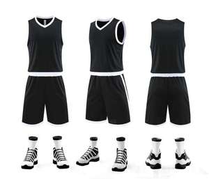 Conjunto de Uniforme de Baloncesto para Hombre TGA, Fabricado en China, Transpirable, de Manga Corta, a Precio de Fábrica, para Todas las Temporadas - Product Image 4