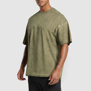 Camisetas de Algodón para Hombre al por Mayor, Fabricante OEM, Producción Personalizada al por Mayor, Marca Privada, Proveedor de Ropa de Color Liso - Product Image 2