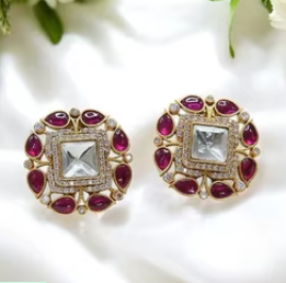 Pendientes elegantes de aspecto elegante, pendientes de nuevo estilo, ropa de fiesta, accesorios de moda, ropa de fiesta con piedra de circón para mujer - Product Image 2