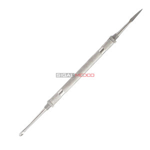 2pcs Professional Beauty <b>Blackhead</b> <b>Extractor</b> Set Stainless Steel Waterproof Reusable Acne Removal Lancet <b>Tool</b> - Product Image 4