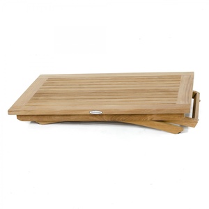 <b>Foldable</b> Wooden Square <b>Dining</b> <b>Table</b> Minimalist Design Modern Outdoor Patio Furniture for Home Use - Product Image 4