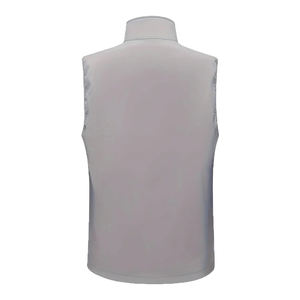 Chaleco Acolchado Sin Mangas de Lona Recubierta OEM, Chaqueta Personalizada con Logotipo Frontal, Poliéster, Primavera, Hombre, Mujer - Product Image 6