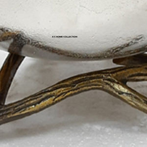 Support de Présentation Antler Base, Style Américain Haut de Gamme, Luxe Léger, pour Bols de Service à Riz, Vaisselle, Bol en Métal Aluminium, Usage Domestique - Product Image 2