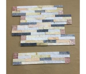 Top Selling Yellow Ledger <b>Panels</b> Luxury Natural Stone <b>Decor</b> for Villas & Hotels, Anti-Moss Surface - Product Image 2