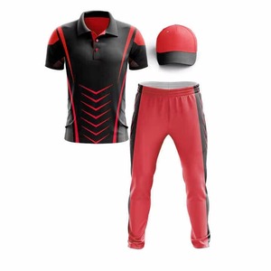 Ensemble d'uniformes de cricket imprimés par sublimation, nouveau style, tissu de haute qualité, design personnalisé, léger, respirant, séchage rapide - Product Image 5