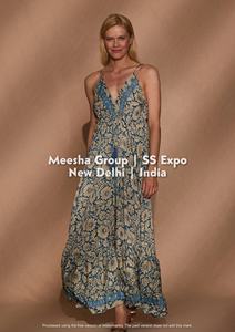 Vestido largo bohemio sin mangas con cuello en V y espalda descubierta para mujer, vestido largo de verano para la playa con dobladillo con volantes, varios colores - Product Image 4