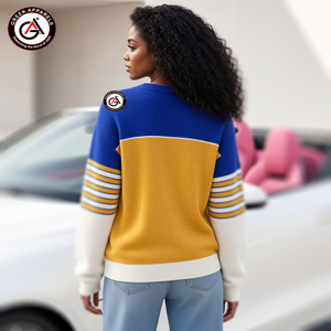 Sigma Gamma Rho Sorority Embroidered Knitted <b>Acrylic</b> Women's Cardigan | Simple Vintage Style Customizable Button Anti-Wrinkle - Product Image 2