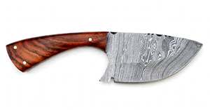 Handcrafted Damascus Steel Heavy Culinary Slicing <b>Tool</b> Natural Rosewood Handle <b>Craft</b> <b>Tool</b> - Product Image 3
