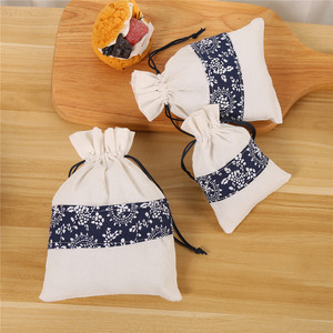 Sacs à Graines Personnalisables en Polyester/Coton, Imprimé Floral, Résistants à l'Eau, Écologiques, avec Cordon Ajustable pour Cadeaux Promotionnels - Product Image 5