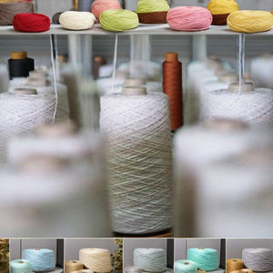 Fil à tricoter en coton cardé 100% NE 30s/1 de qualité supérieure, écologique et antibactérien, fil à cœur filé pour des applications de tricot et de tissage fiables - Product Image 6